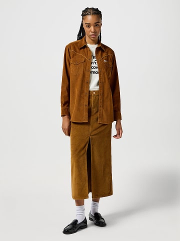 Wrangler Hemd in Hellbraun