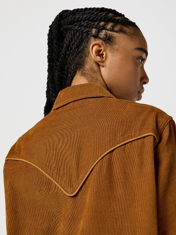Wrangler Blouse lichtbruin