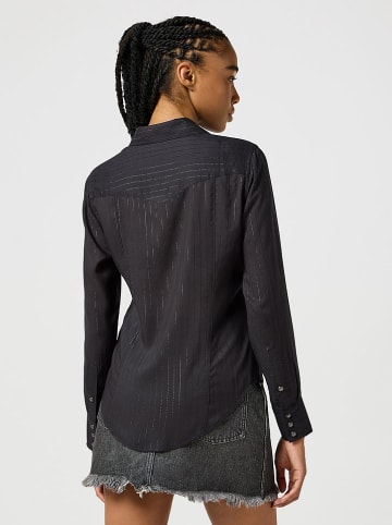 Wrangler Jeans-Hemd - Regular fit - in Schwarz