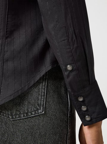 Wrangler Jeans-Hemd - Regular fit - in Schwarz