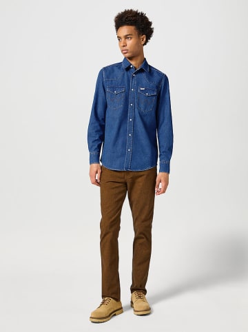 Wrangler Jeans-Hemd - Regular fit - in Blau