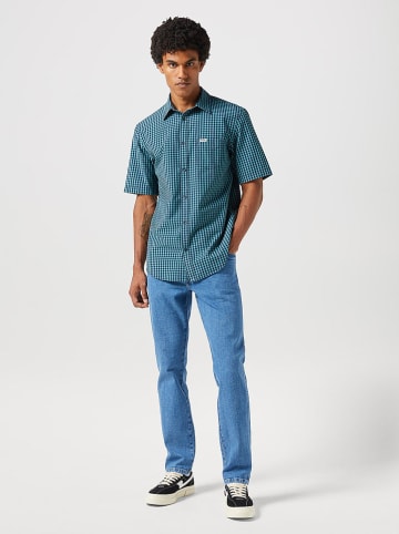 Wrangler Hemd - Regular fit - in Türkis