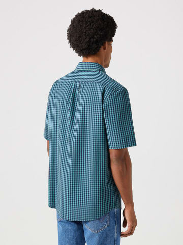 Wrangler Hemd - Regular fit - in Türkis