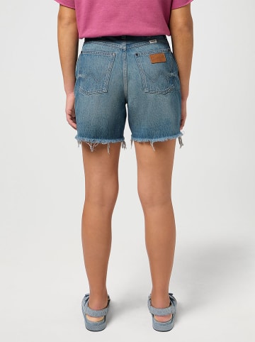 Wrangler Szorty dżinsowe w kolorze niebieskim
