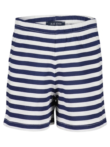 Blue Seven Pyjama lichtblauw/wit/donkerblauw