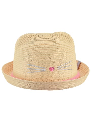 Sterntaler Strohhut "Katze" in Beige