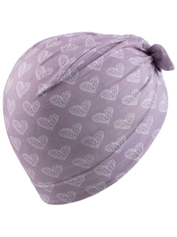 Sterntaler Czapka "Hearts" w kolorze fioletowym