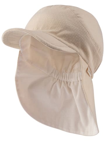 Sterntaler Schirmmütze "Pünktchen" in Beige