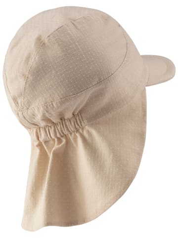Sterntaler Schirmmütze "Pünktchen" in Beige