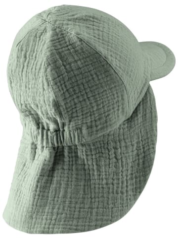 Sterntaler Schirmmütze "Musselin" in Grün