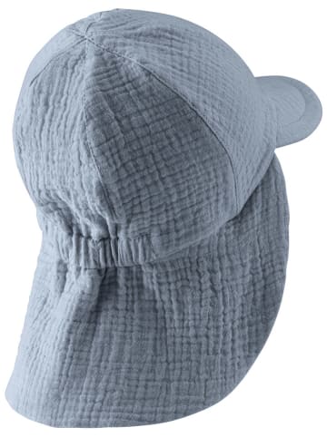 Sterntaler Schirmmütze "Musselin" in Blau