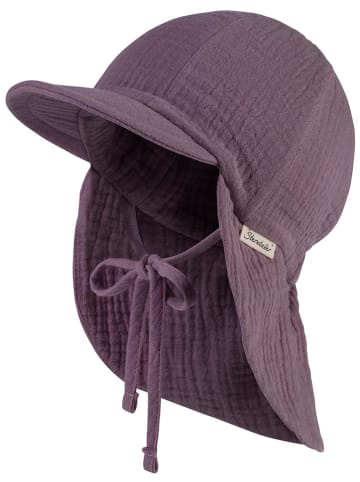 Sterntaler Schirmmütze "Musselin" in Lila
