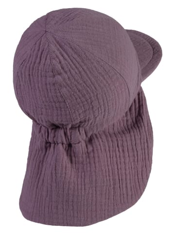 Sterntaler Schirmmütze "Musselin" in Lila