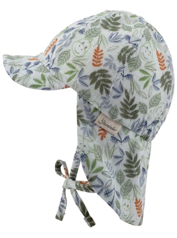 Sterntaler Pet "Blätter" lichtblauw/meerkleurig