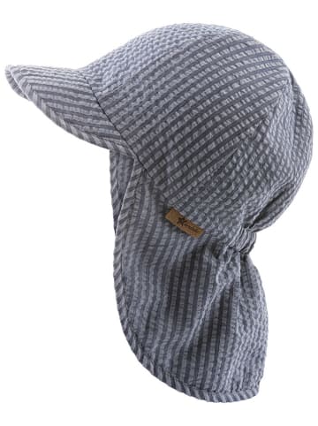 Sterntaler Pet met nekbescherming "Streifen" donkerblauw
