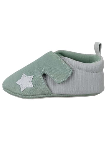 Sterntaler Krabbelschuhe in Grün