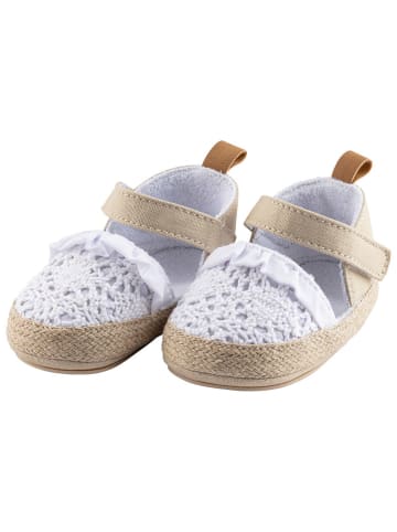 Sterntaler Ballerinas in Weiß/ Beige
