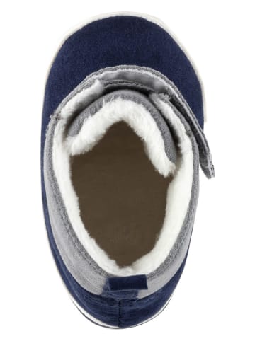 Sterntaler® Stiefel in Dunkelblau/ Grau