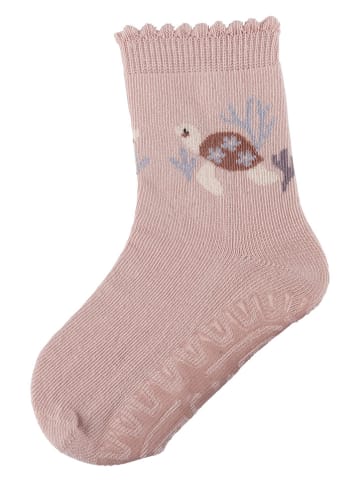 Sterntaler ABS-Socken "Schildkröte" in Rosa