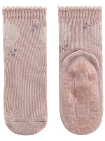 Sterntaler 2er-Set: ABS-Socken "Muscheln" in Rosa/ Orange