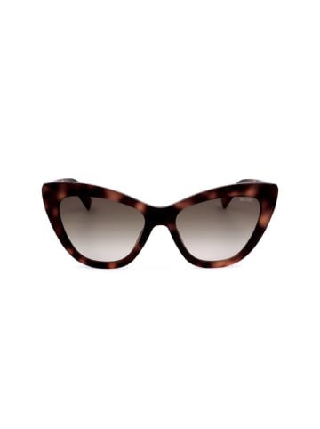 Moschino Damen-Sonnenbrille in Braun