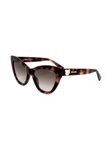 Moschino Damen-Sonnenbrille in Braun