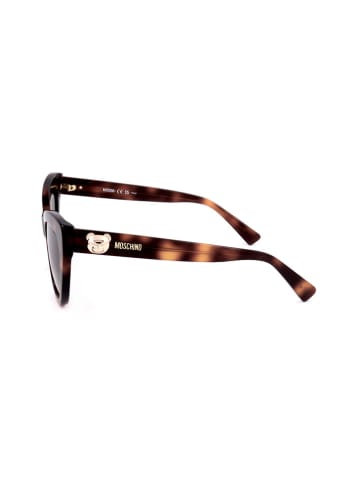 Moschino Damen-Sonnenbrille in Braun