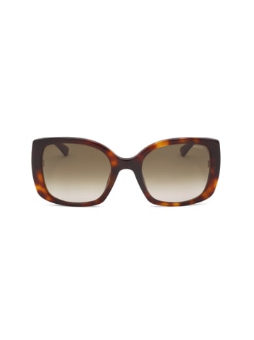 Moschino Damen-Sonnenbrille in Braun/ Hellbraun