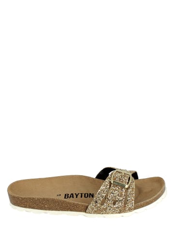 BAYTON Slippers goudkleurig