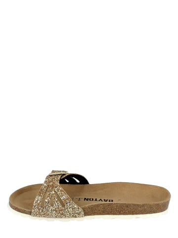 BAYTON Slippers goudkleurig