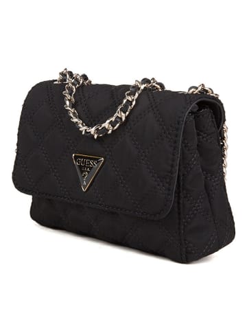 Guess Umhängetasche in Schwarz - (B)18 x (H)12 x (T)6 cm