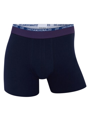 CR7 3er-Set: Boxershorts in Blau/ Dunkelblau