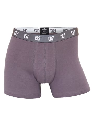 CR7 3er-Set: Boxershorts in Blau/ Hellblau/ Lila