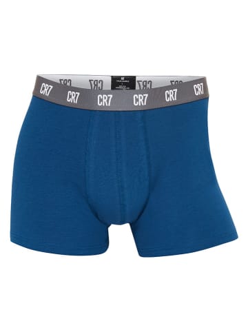 CR7 3er-Set: Boxershorts in Blau/ Hellblau/ Lila