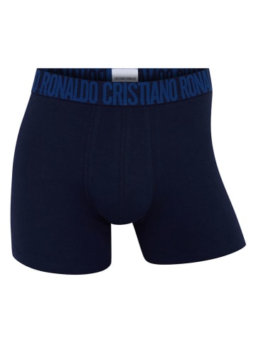 CR7 4-delige set: boxershorts blauw/donkerblauw