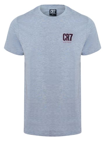 CR7 Pyjama in Hellblau/ Schwarz