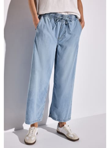 Street One Broek lichtblauw