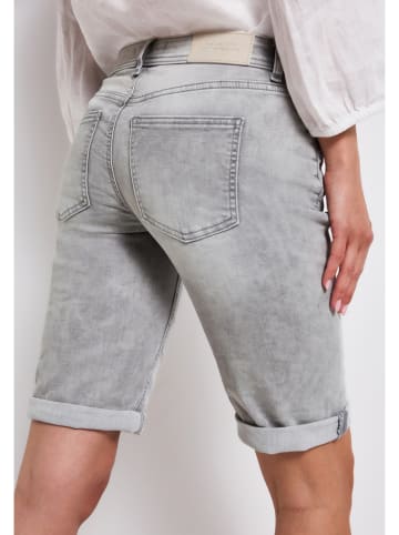 Street One Jeans-Bermudas in Hellgrau