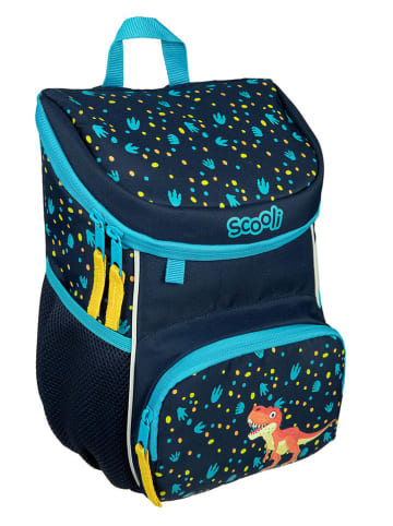 SCOOLI Rucksack "Domi Dino" in Dunkelblau - (B)21 x (H)28 x (T)11 cm
