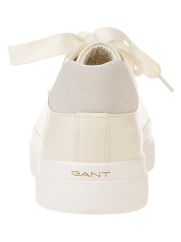 GANT Footwear Leder-Sneakers "Avona" in Creme