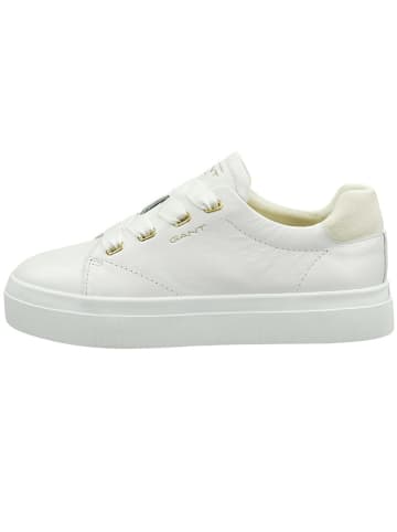 GANT Footwear Leder-Sneakers "Avona" in Weiß