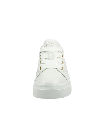 GANT Footwear Leder-Sneakers "Avona" in Weiß