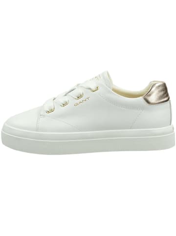 GANT Footwear Leder-Sneakers "Avona" in Weiß