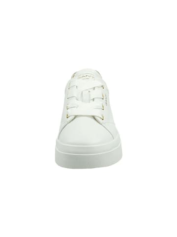 GANT Footwear Leder-Sneakers "Avona" in Weiß