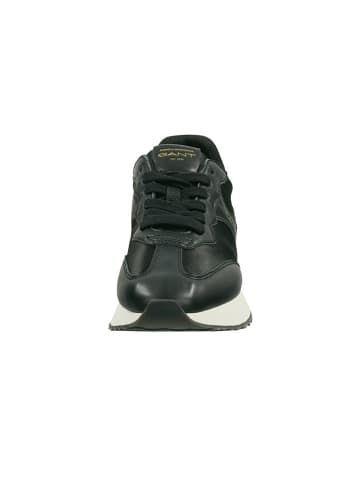 GANT Footwear Skórzane sneakersy "Bevinda" w kolorze czarnym