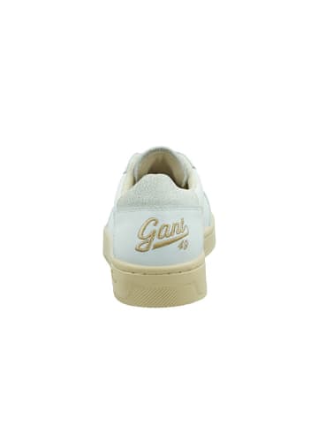 GANT Footwear Leder-Sneakers "Prepla" in Weiß