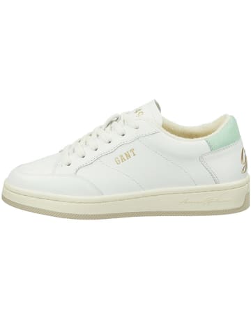 GANT Footwear Leder-Sneakers "Prepla" in Weiß