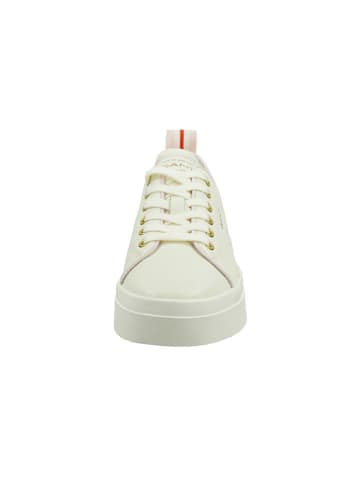 GANT Footwear Leder-Sneakers "Avona" in Creme