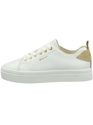 GANT Footwear Leder-Sneakers "Avona" in Weiß