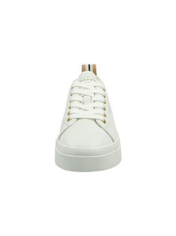 GANT Footwear Leder-Sneakers "Avona" in Weiß